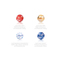 Christmas Paperbox mit Lindt Minis und Nikolaus
