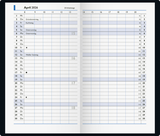 Taschenkalender 10D