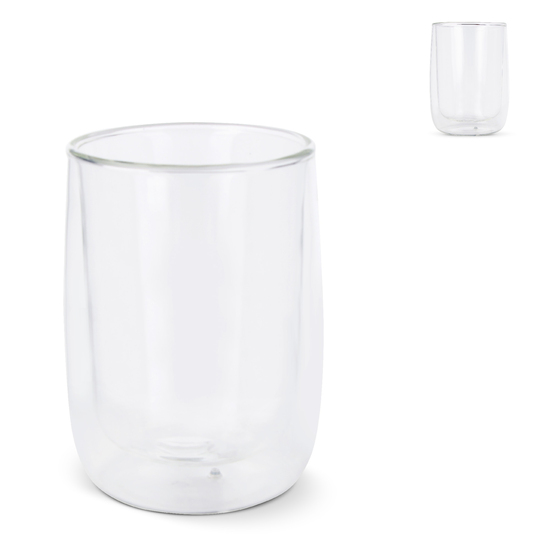 Double wall coffee glass Marian 320 ml