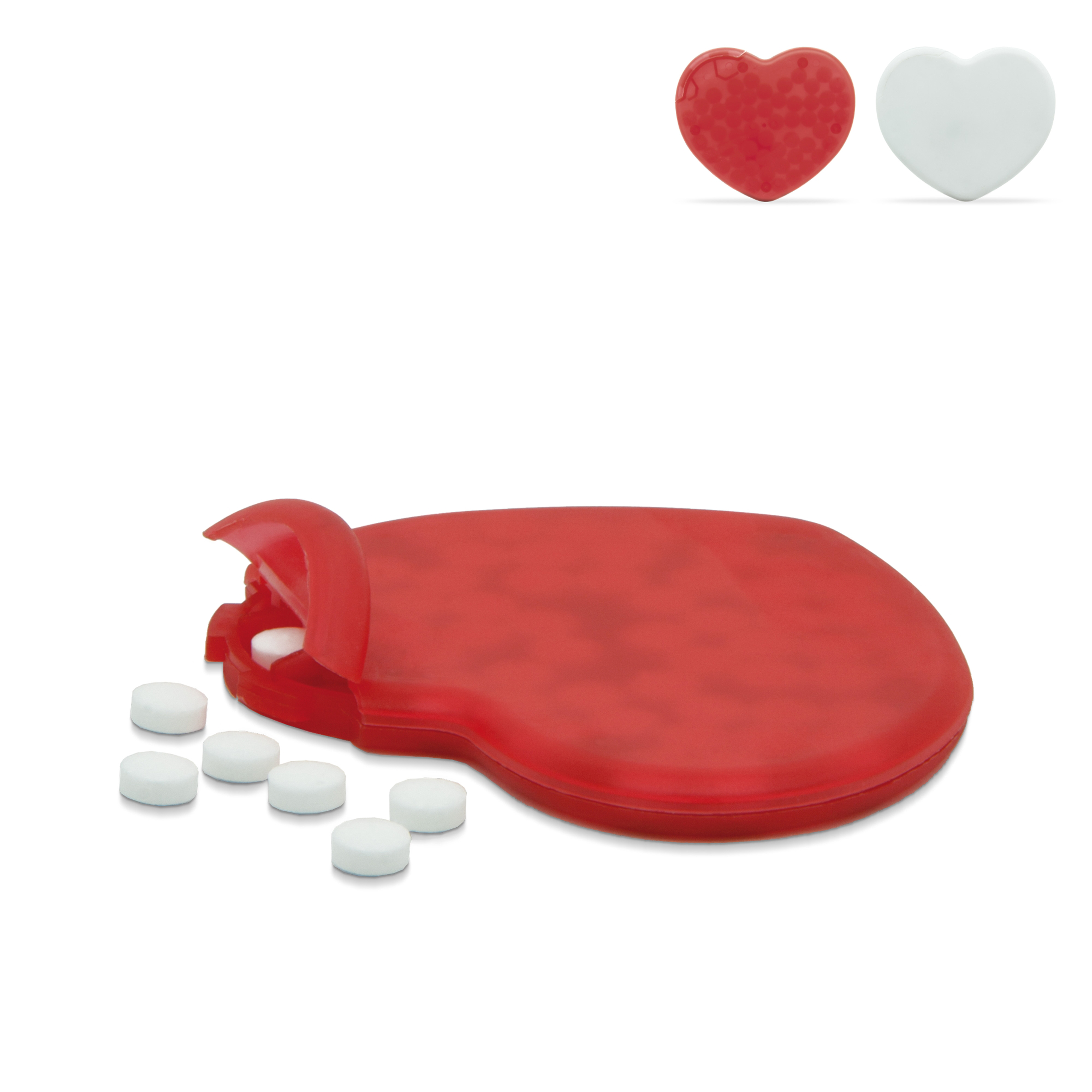 Pfefferminzdose Herz