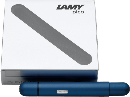 Kugelschreiber LAMY pico white M-schwarz