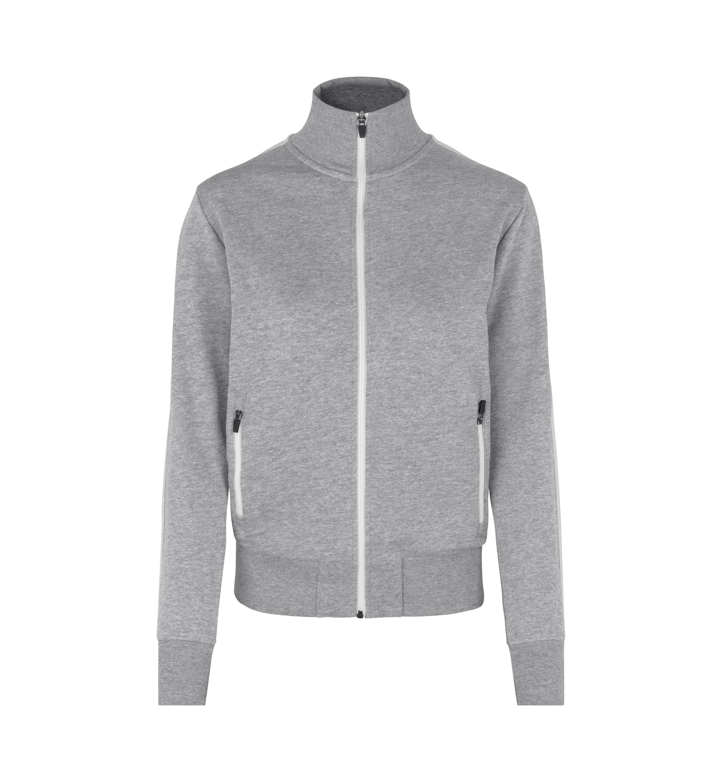 Sweat-Cardigan | Kontrast | Damen