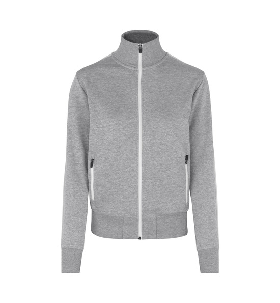 Sweat-Cardigan | Kontrast | Damen