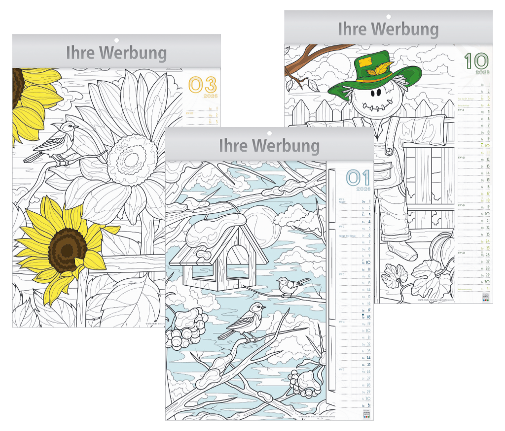 Wandkalender - Nimm Dir MALZEIT