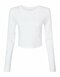 BL1501 Bella Women´s Micro Rib Long Sleeve Baby Tee