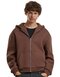 BY285 Build Your Brand Fluffy Zip Hoody