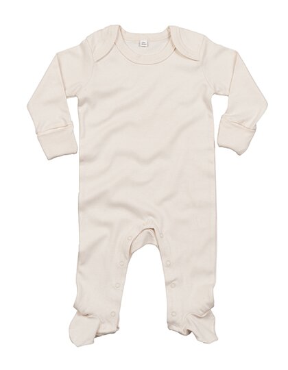 Baby Organic Sleepsuit with Scratch Mitts