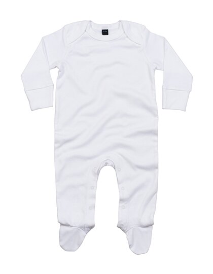 Baby Organic Sleepsuit with Scratch Mitts