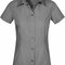 Women`s Poplin Shirt Short Sleeve