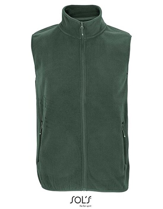 L03822 Unisex Factor Zipped Fleece Bodywarmer