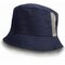 Deluxe Washed Cotton Bucket Hat with Side Mesh Panels