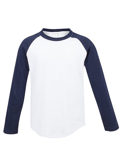 Kids` Long Sleeved Baseball T