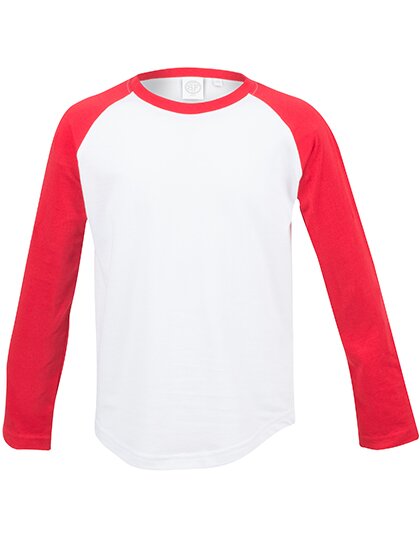 Kids` Long Sleeved Baseball T