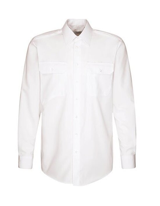 Men´s Pilot Shirt Regular Longsleeve