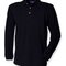 Long Sleeved Cotton Piqué Polo Shirt